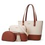 CCF99 Luxury Sac a Shoulder Bags European and American Style 3 in 1 Ladies Tote Bags PU Leather Crossbody Handbag For Women