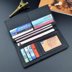 2022 Wholesale Fashion Hot selling Men's Short PU leather Money Card Holder case Business Leather men's wallet