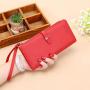 New women's long wallet large capacity ladies wallet 2024 Korean style zipper clutch bag coin purse money clip