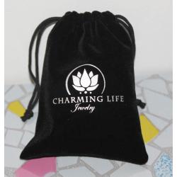 Custom Various Color Velvet Jewelry Bag