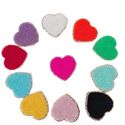 Wholesale Ready To Ship Stock Low MOQ Embroidery Alphabet Custom Chenille Letter Patches