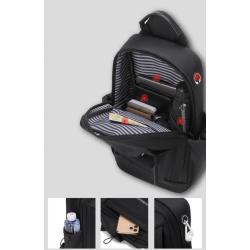 ZF089 New Fashion Crossbody Bag Men Oxford Cloth Leisure Travel Chest Bag Sports Waterproof Nylon Shoulder Bag