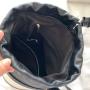 2024 New Design Simple Canvas  Bucket Bag Ladies Hand Shoulder Bag Coffee Brown Black Bucket Bag For Ladies