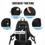 LOVEVOOK 2022 Waterproof Work Teacher/Nurse Travel Backpack 15.6 Inch Large Business College Bookbag Men Women Laptop Backpacks