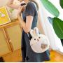 Designer pin display ita bag women purses and handbags custom ita bag with clear PVC window