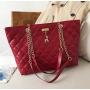 OEM283 New Prismatic Pattern Sling Shoulder Bag Chain Quilted Girls Bags Women Handbags Little Deer Charm Female Women Tote Bags
