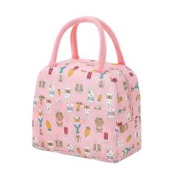ZR175 Colorful Thermal Insulation and Cold Insulation Large Capacity Lunch Bag with Lunch Aluminum Foil Thickened Bento Bag