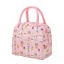 ZR175 Colorful Thermal Insulation and Cold Insulation Large Capacity Lunch Bag with Lunch Aluminum Foil Thickened Bento Bag