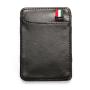 CUIKCA Magic Wallet Thread Unisex Wallet Purse Magic Money Clip Elastic Band Slim PU Leather Wallet Business ID Credit Card Case