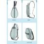 ZWY171 Wholesale New Lightweight Compact Racket Organizer Bag Waterproof Oxford Men Women Sport Shoulder Bag Utility Racket Bag
