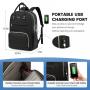 Custom logo High Quality Multi-function nylon laptop back packs University Student school travel bags unisex Laptop Backpack usb