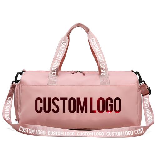 Wholesale Fashion Designer Sports Gym Duffel Bag Custom with Logo Polyester Overnight Tote Weekend Travelling Duffle Bag