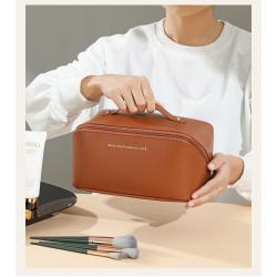 KBW082 Online Makeup Packbag Organ Pillow Package Travel Storage Package Large Capacity Wash Bag PU Makeup Bag