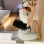 Hot selling fashion single shoulder underarm casual versatile solid color small square bag sac main femm sac carteras para mujer 	 sac a main