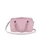 Wholesale Custom Pu Plain Faux Leather Stitching Line Diamond Pattern Ladies Chain Shoulder Purse Crossbody Bags For Women