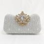 Europe  America  Retro Style Evening Bag  Lady Cheongsam Dress Bag Inlaid Brick Single Shoulder  Min Handbags Makeup Clutch Bag
