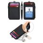 Factory Direct Custom Leather Credit Card Holder Business Lanyard Zipper ID Card Holder Badge Holders