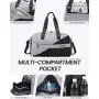 LOVEVOOK Sucipi Wholesale Waterproof 45L sports Duffel Bag with Shoes Compartment for women men Fitness Yoga Travel luggage bags
