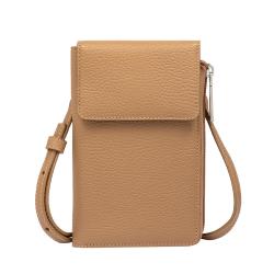 High Quality OEM ODM Women Mobile Phone Bags Vegan Leather Litchi Handbags Cross Body Bag For Women