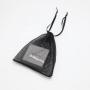 Custom Logo Printed Gray Black Brown Nylon Mesh Drawstring Bag Cosmetic Pouch Soap Packaging Saver Mesh Gift Bag