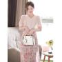 KBW258 Hot Solid Colour Single Shoulder Women Bag New Tide Fashion PU Ladies Handbag Cute Crossbody Cat Pattern Bag