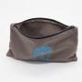 Custom Brush Clear Logo-Printed Eco-Friendly Canvas Dust Travel Makeup Pouch Portable Box with Zipper Clear Cosmetic Bag