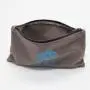 Custom Brush Clear Logo-Printed Eco-Friendly Canvas Dust Travel Makeup Pouch Portable Box with Zipper Clear Cosmetic Bag