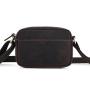 High Quality Men's handbags crossbody shoulder bag vintage crazy horse genuine leather bags brown retro cow leather bags men
