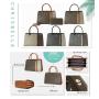 2022 SUSEN CHRISBELLA Custom Logo Luxury Design Fashion PU Leather women`sTote Bags Shoulder Bags Women Handbags Ladies