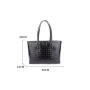 2024 Custom New Fashion Designer Luxury Handbags Genuine Alligator Crocodile Leather Shoulder Tote Bag Big Size For Ladies
