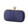 2022 Pleated New European and American Dinner Bag One Shoulder Evening Bag Small Crowd Handbag High Sense Handbag