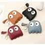 OEM/ODM Mujeres Marca Carteras De Mano Custom Logo Ladies Cartoon Small Size Designer Mini Card Coin Keychain Wallets Women 2022