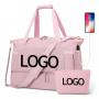 Customized Logo Spinnanight Overnight Bags Portable Gym Sport Travel Duffle Bag with USB Charging Port