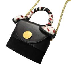 2020 Chain Strap Bags For Lady Crossbody Bag Mini Purses Handbags With Scarves For Women