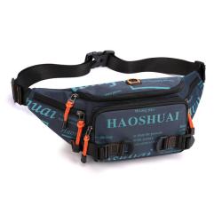 New Outdoor Men's Fashion Waterproof Nylon Fabric Diagonal Straddle Men's Bag