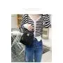 Korean Ladies PU Leather Embroidered Mini Backpack Geometric Rhombus Texture Travel Small Backpack For Women