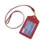 Leather Document Cover Work Card Cover Work Badge Brand Name Card Bus Campus Access Control Student Meal Card Protective Cover