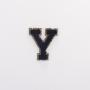 High Quality Durable Using Various  Pearl letter Patch Stick On A-Z Patches Pearl Letter Cute And Distinctive Pearl Patch Letter