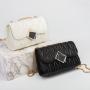 KBW731 Women Bag New Fashion Chain Shoulder Wrinkled Leather Bag High Quality Ladies Lingge Crossbody One Shoulder Underarm Bag