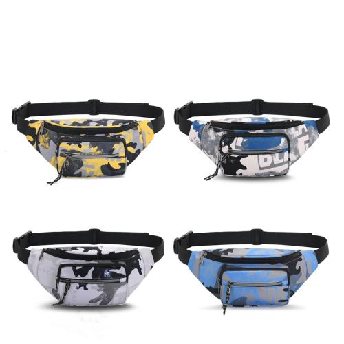 Fashion Camouflage Outdoor Casual Mens Messenger Bag Fanny Pack Waterproof Large Capacity Chest Waist Bag
