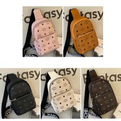 Gelory Wholesale Custom Logo Ladies Mini Cute Crossbody Bag Travel Outdoor Chest Purse PU Leather Sling Bag for Women