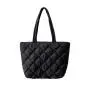 Wholesale Trend New Leisure Lingge Cotton Clothes Women Shoulder Bag Nylon Handbag Ladies Versatile Large Capacity Hand Tote Bag