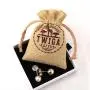 Eco-friendly Small Jute Hession Packaging Drawstring Bag Custom Logo Printed Linen Gift Sachet Jewelry Pouch