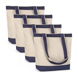 Cotton Canvas Custom Large Beach Bag Reusable Wholesale Canvas Tote Beach Bags For Shipping Ladies And Women