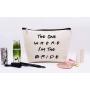 Gelory Girl Makeup Cosmetic Bag Adorable Letter Printed Roomy Makeup Bags Travel Toiletry Bag Accessories Organizer Gifts