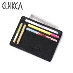 CUIKCA HF052 Creative Design ID Card Holder Wallet Unisex Coin Purse High Quality Bank Card Driver's License Card Holder