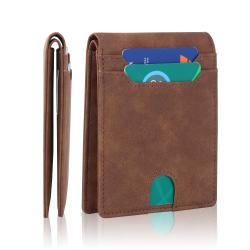 Small Purse Slim bifold Multi-card Position Money Clip Thin men Wallets Classic High Quality Wallet For Men