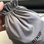 Light Grey Microfiber Drawstring Bag Microfiber Drawstring Packaging Pouch
