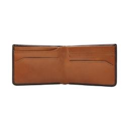 Shipping to FBA Bi-fold genuine leather men wallet
