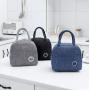 Gelory Portable Zipper Lunch Tote Bag for Women Lunch Box Insulated Lunch Container Bag